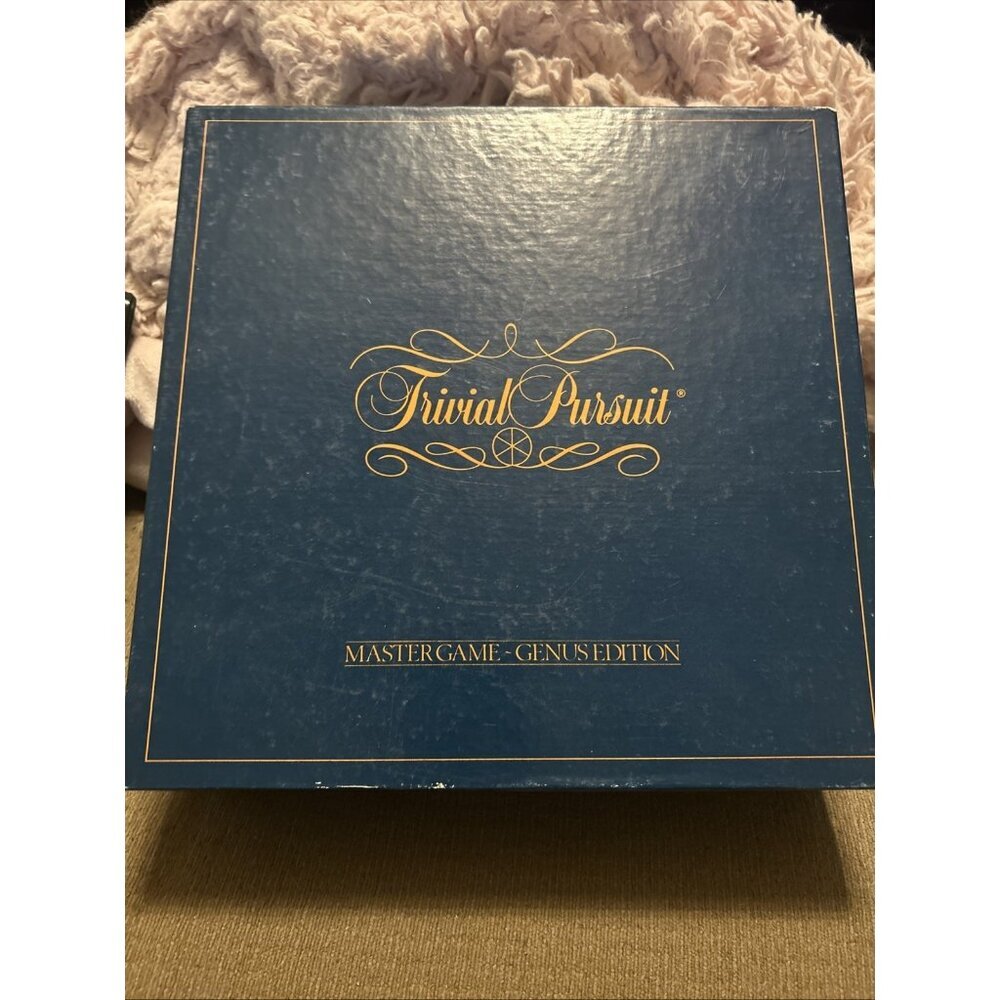 Vintage 1981 Original Trivial Pursuit Master Game Genus Edition Complete Great